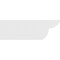 Ekena Millwork Standard Crestline Architectural Grade PVC Rafter Tail, 5"W X 10"H X 30"L RFTP05X10X30CRE - alternate 2